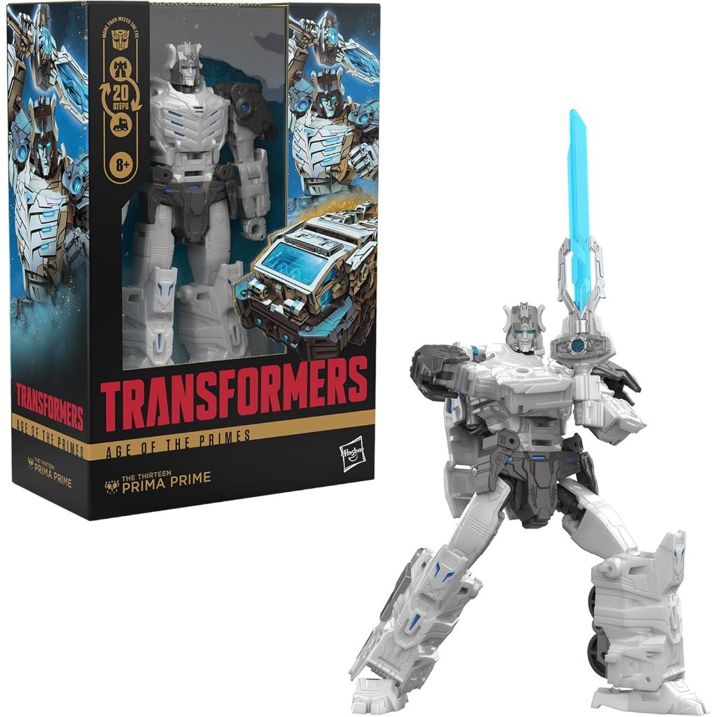STOK TERBATAS TRANSFORMERS AGE OF THE PRIMES VOYAGER CLASS THE THIRTEEN PRIMA PRIME, 7-INCH
