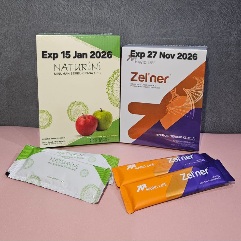 Paket Combo VIP Magiclife ( 1 Box Zelner + 1 Box Naturini )