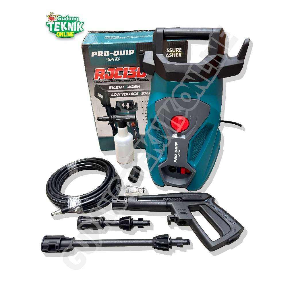 Jet Cleaner PROQUIP RJC130 / Alat Mesin Cuci Motor Mobil RJC 130 - High Pressure Washer PRO QUIP RJC