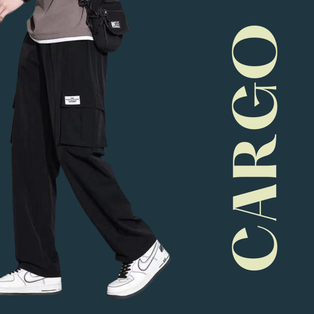 Celana Panjang Pria Saku Samping