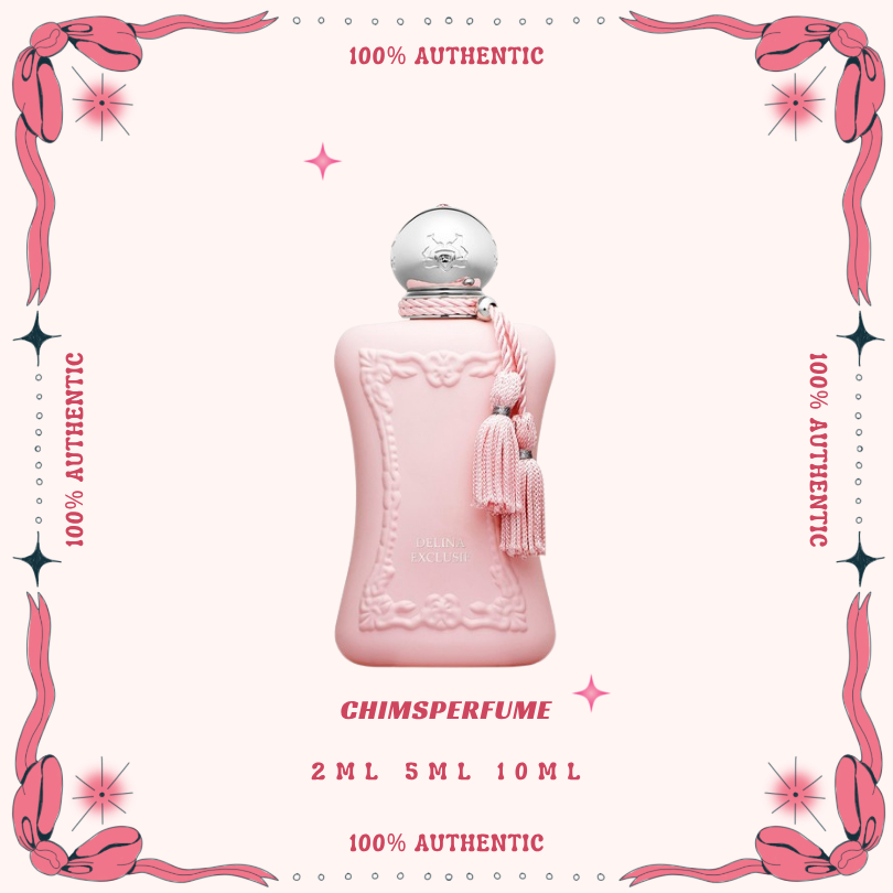 Decant Parfum Wanita PDM Delina Exclusif Original - Aroma Mawar Oud Vanilla Tahan Lama 2ml 5ml 10ml
