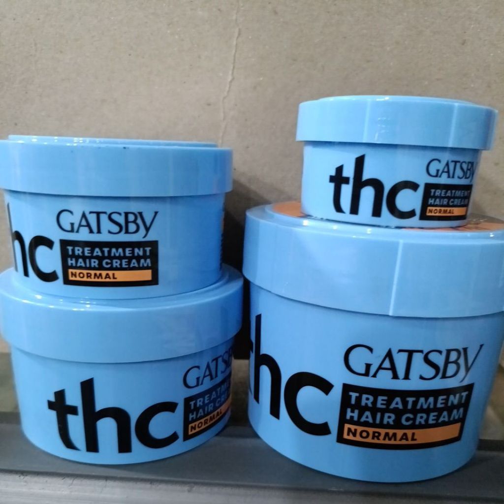 Minyak Rambut Gatsby THC 28gr / 70gr / 125gr / 250gr Harga Per 1 Pcs