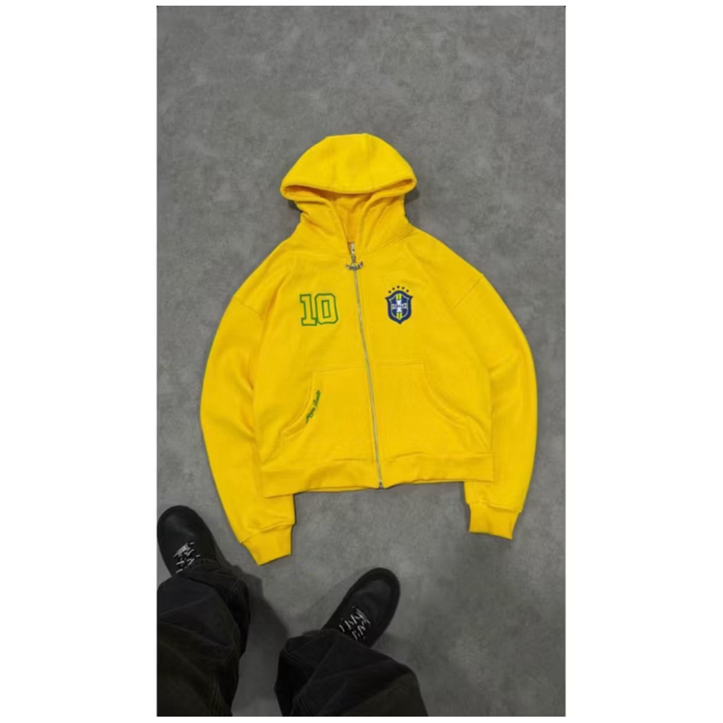 BRAZIL CALLE DE LARACHE ALL ARTICLE RILIS HOODIE, KNITWEAR, BOLA