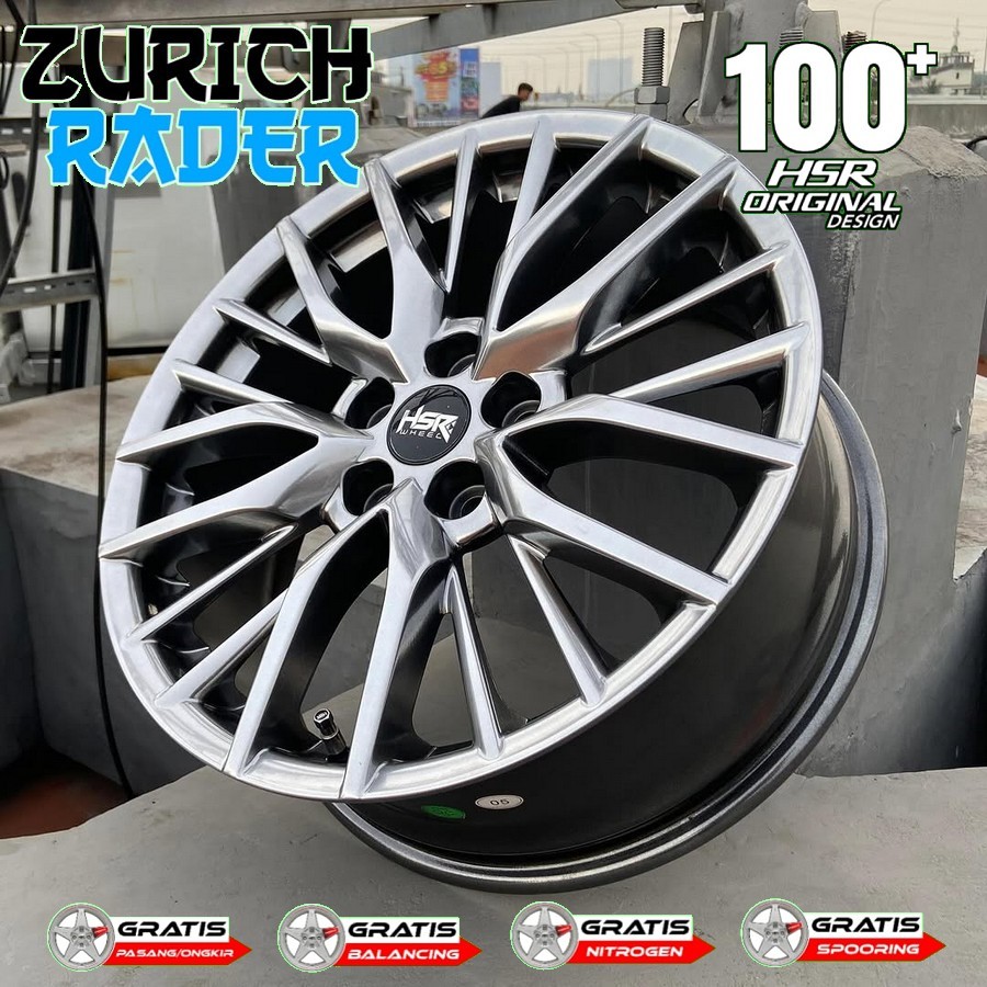 Velg Mobil Rush Granmax Luxio Xpander Camry Accord Ring 17 Hsr Wheel London Lobang 5x114,3
