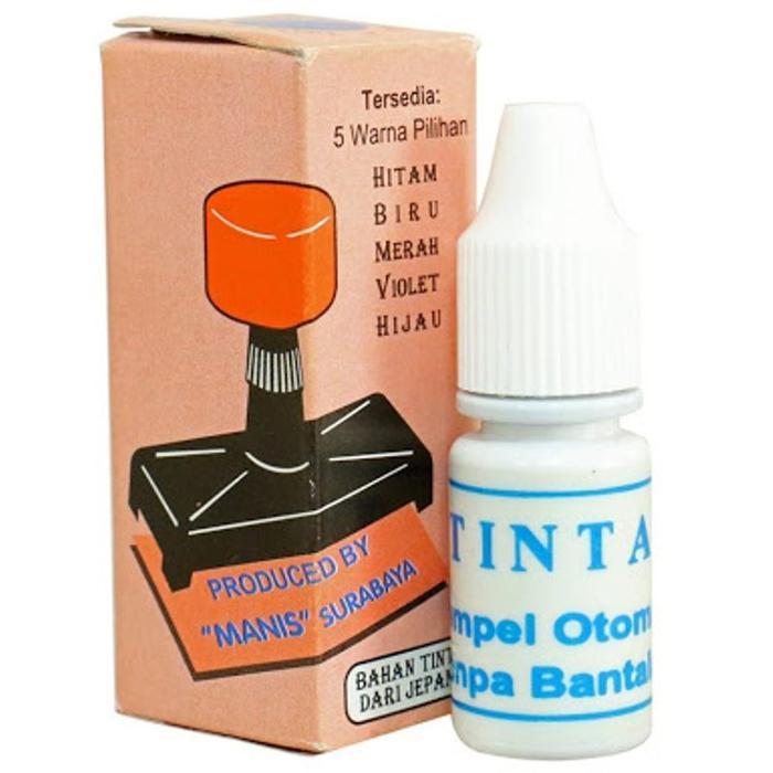 Tinta Stempel Otomatis Tinta Manis (PCS) Biru