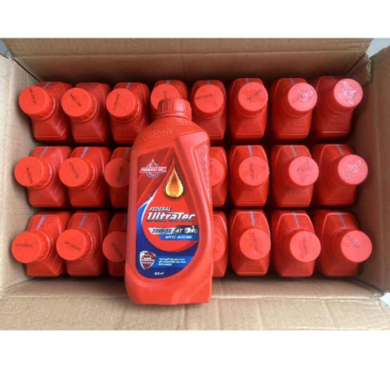 OLI FEDERAL ULTRATEC 0,8L 1 DUS ISI 24 BOTOL FEDERAL ULTRATEC 800 ML 20W-50 1 DUS ISI 24 BOTOL
