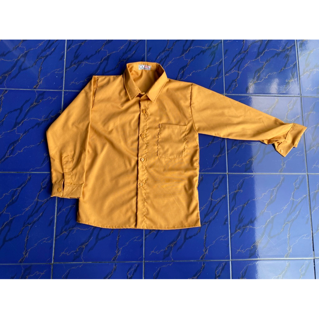 sragam pramuka SD polos panjang kain oxford tebel tidak trawang