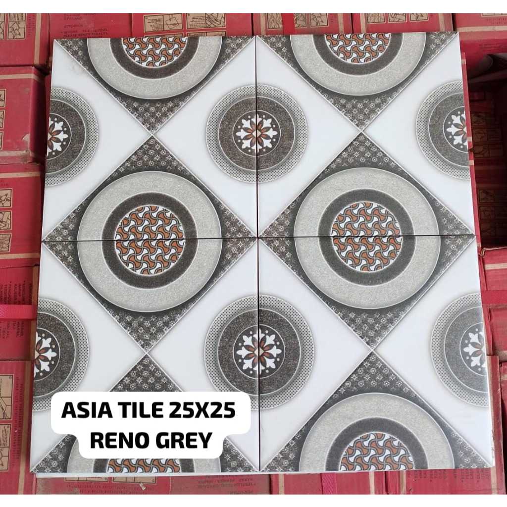 KERAMIK ASIA TILE 25x25 RENO BLUE BROWN GREY keramik lantai kamar mandi keramik lantai 25x25 keramik