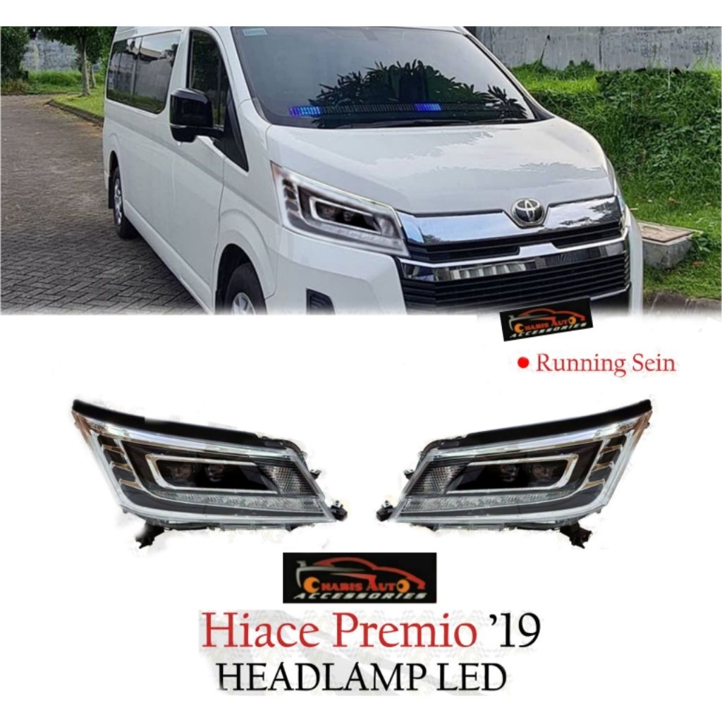 HEADLAMP HIACE PREMIO 2019 - 2025 ORIGINAL IMPORT