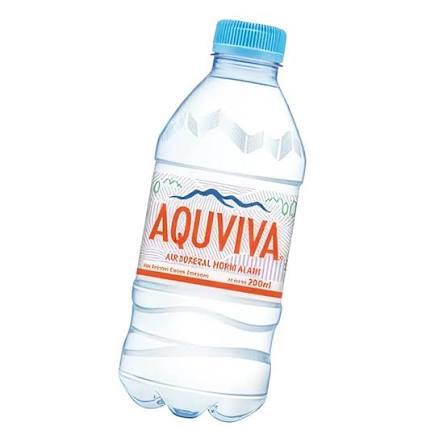 Air Mineral Aquviva Botol Paling Kecil