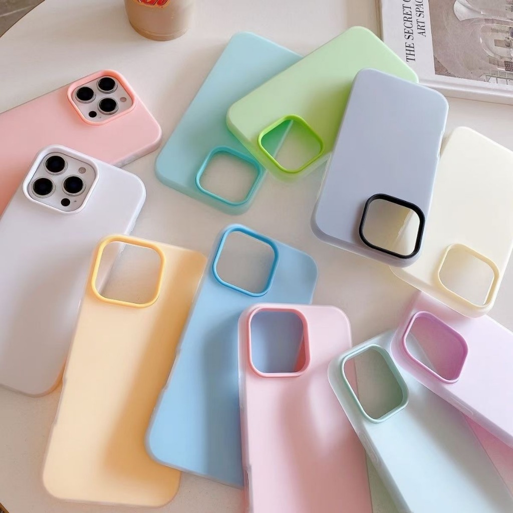 Jelly Color 2 in 1 Case INFINIX SMART 5 6 7 8 9 10 PLUS HOT 10 9 11 12 PLAY 12I 20I 40I 50I TECNO PO