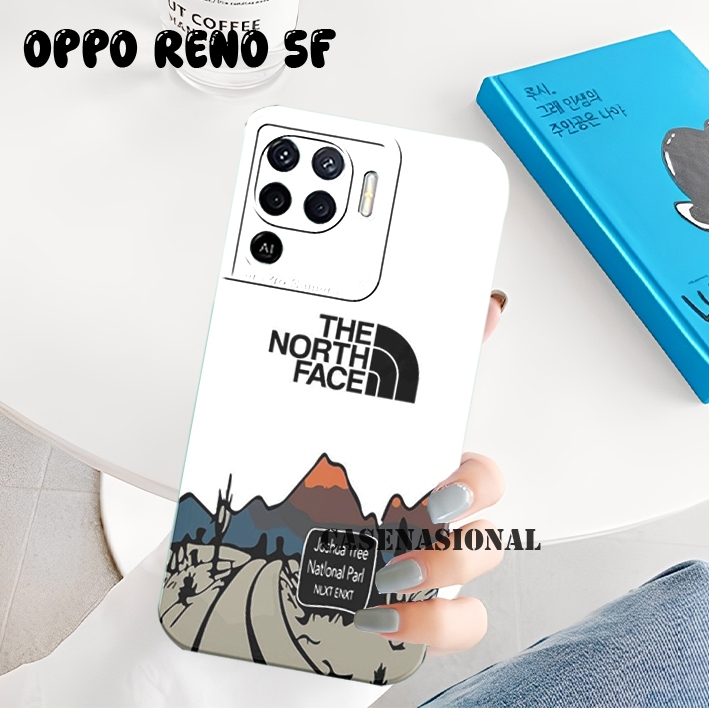 Softcase Hp Oppo Reno 5F 4F 7Z 8Z Reno 4 4G 5 4G 5 5G 6 4G Terbaru motif TNF- Liquid Procamera - Cas