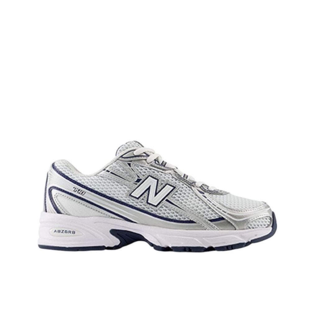 NEW BALANCE Men's Shoes 740 Unisex Sepatu Sneakers Pria Original - White/Blue