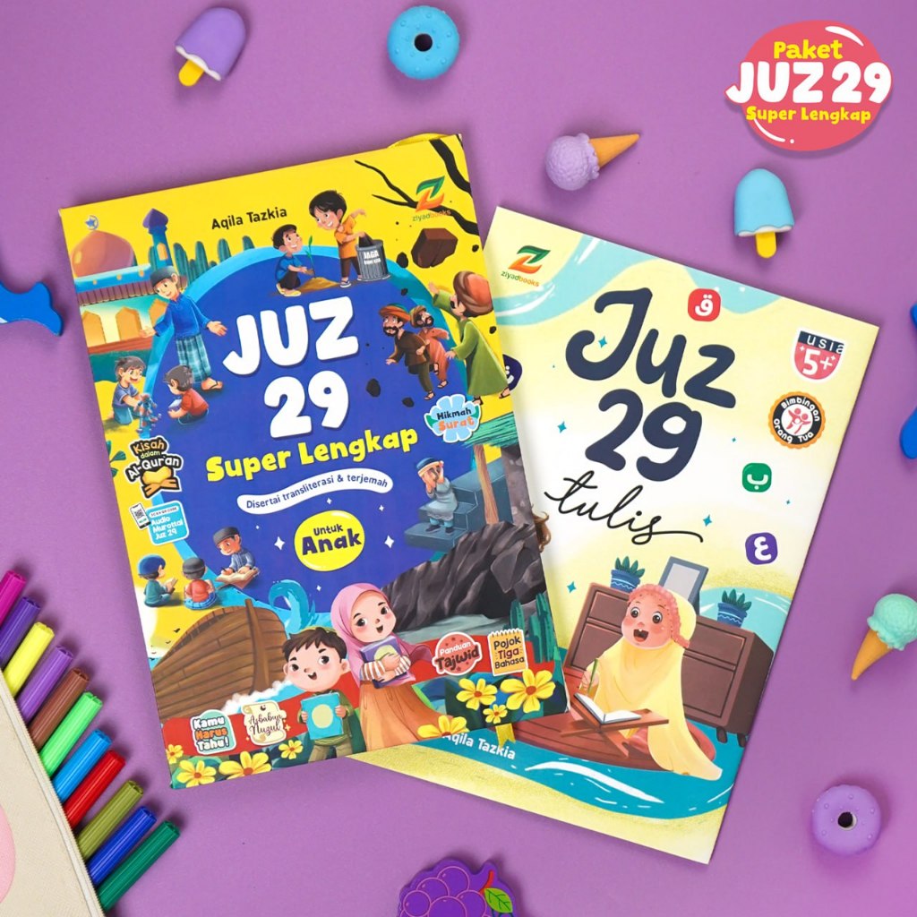 Paket Juz 29 Super Lengkap (Islami) - Bundling Juz 29 Tulis - Ziyadbooks