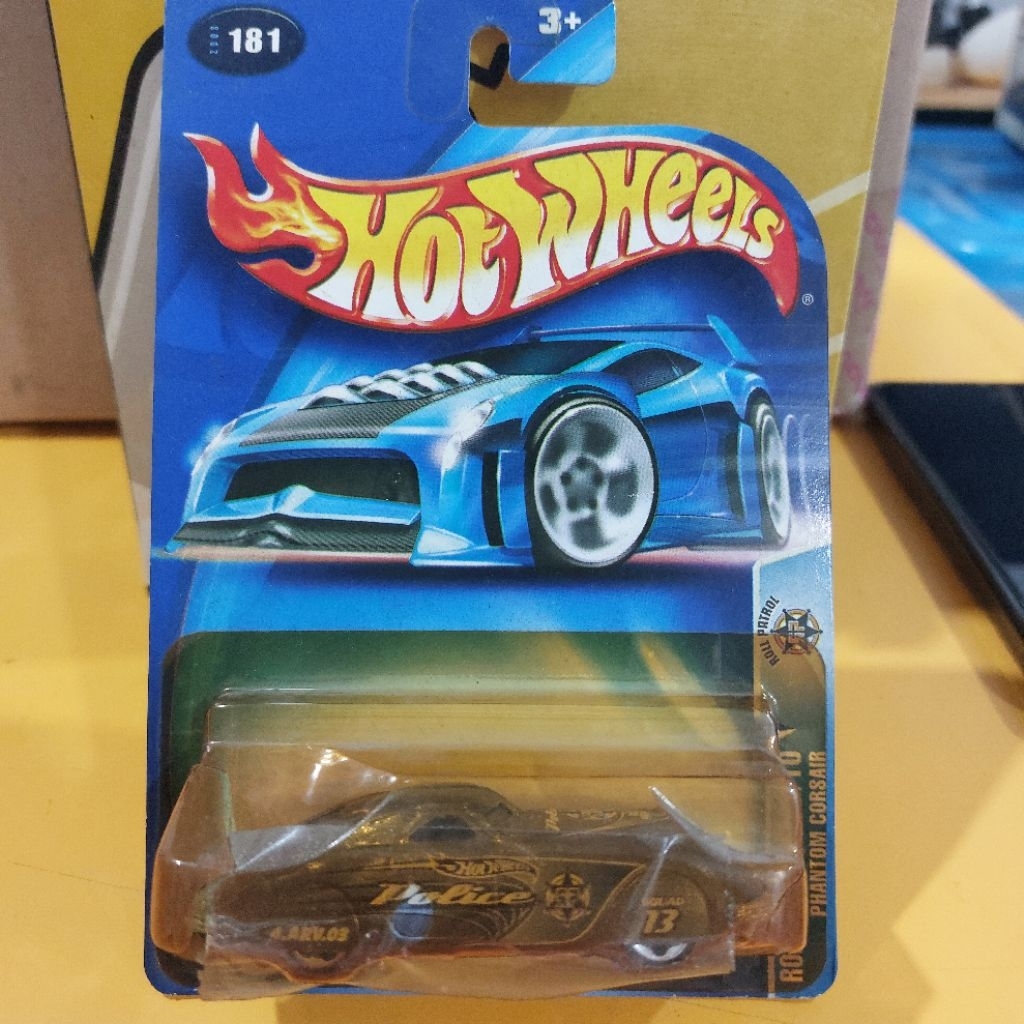 Hot Wheels Roll Patrol Phantom Corsair Diecast