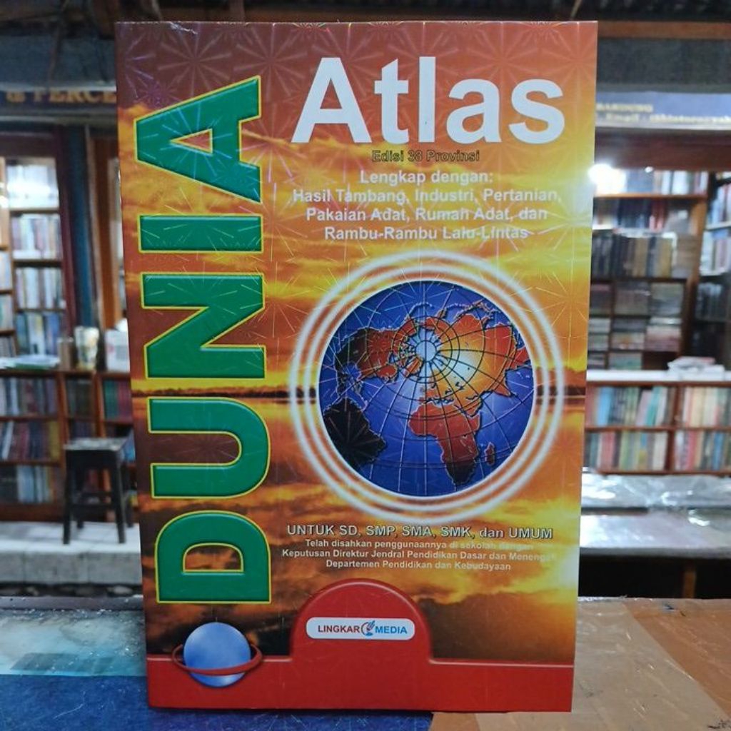 ATLAS DUNIA 38 provinsi