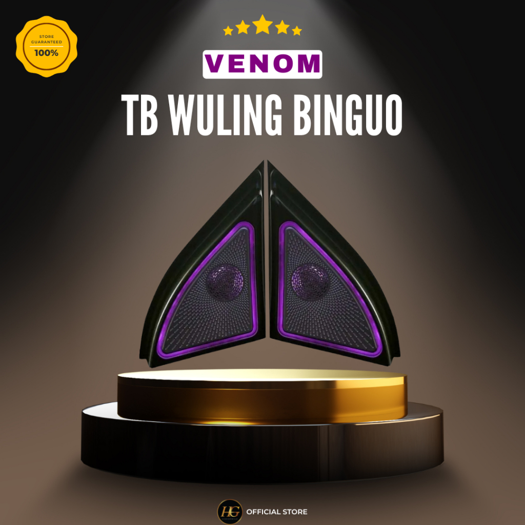 VENOM Pillar Cover Tweeter Aksesoris Mobil Wuling Binguo EV - Tweeter Cover