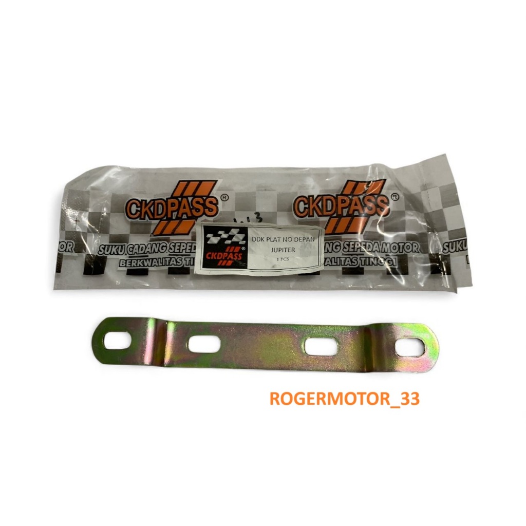 BREKET BESI DUDUKAN PLAT NOMOR BK DEPAN YAMAHA JUPITER Z RX KING RXK CKDPASS ORI