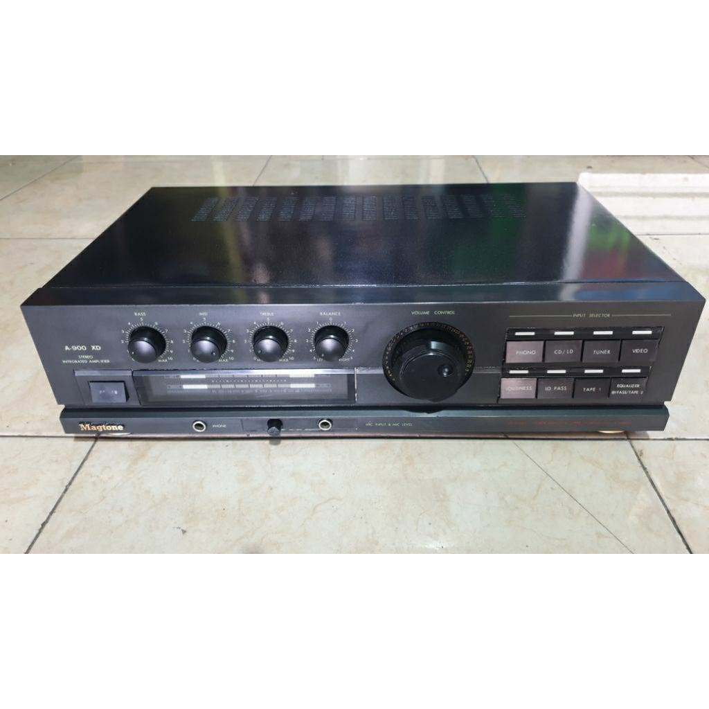 power amplifier stereo intergrated magtone A-900XD second bekas normal siap pakai