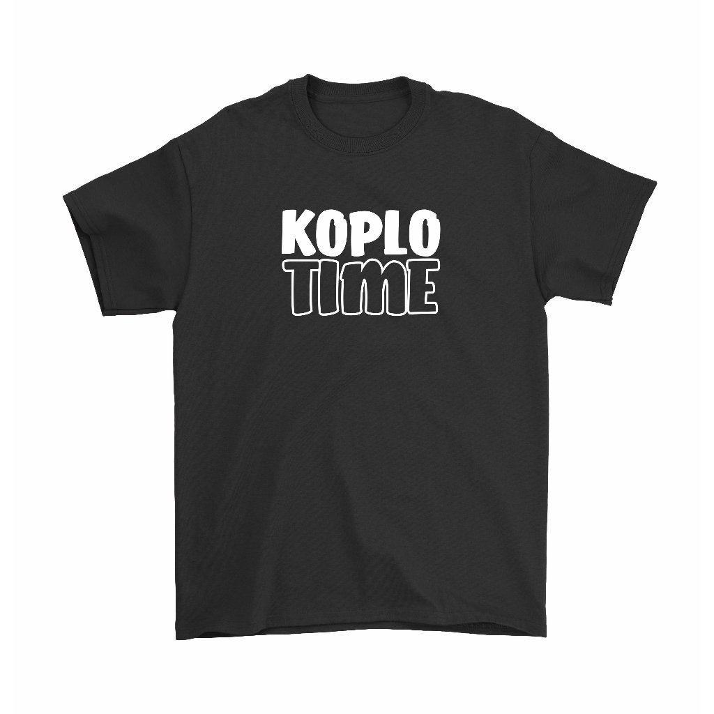 Kaos KOPLO TIME - T-Shirts Dangdut Koplo Baju Oblong Pria Wanita