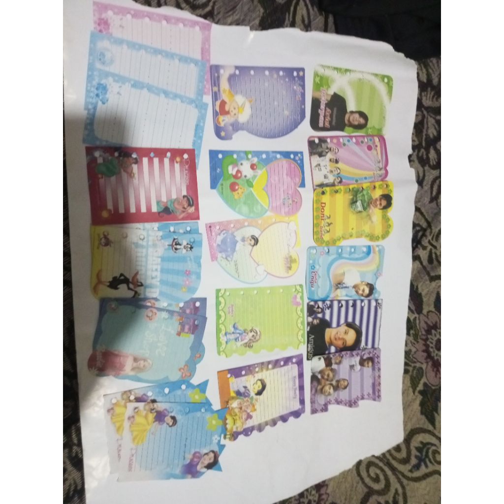 BORONGAN KERTAS BINDER JADUL A7