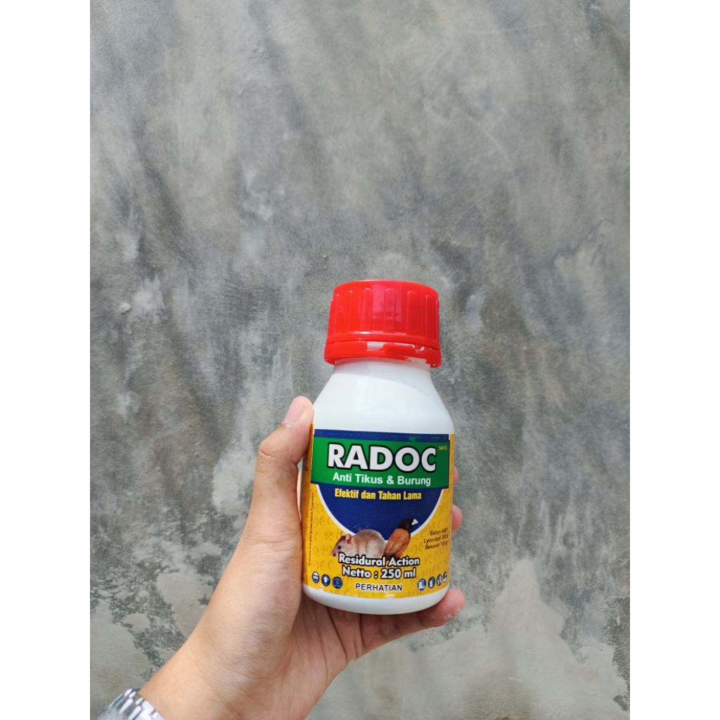 racun tikus radoc 250 ml untuk membasmi tikus dan burung ampuh