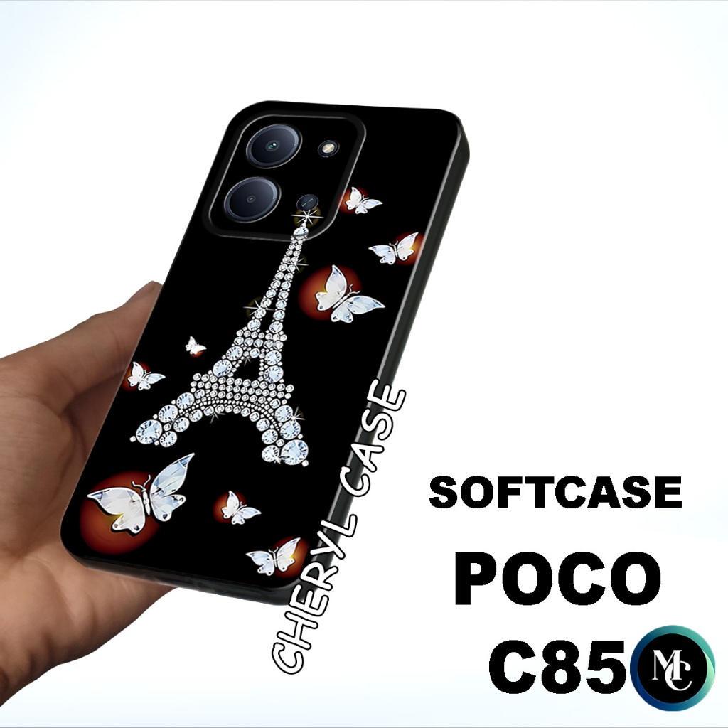 case karet untuk Hp POCO C85/CC18/softcase POCO C85/casing POCO C85/case handphone