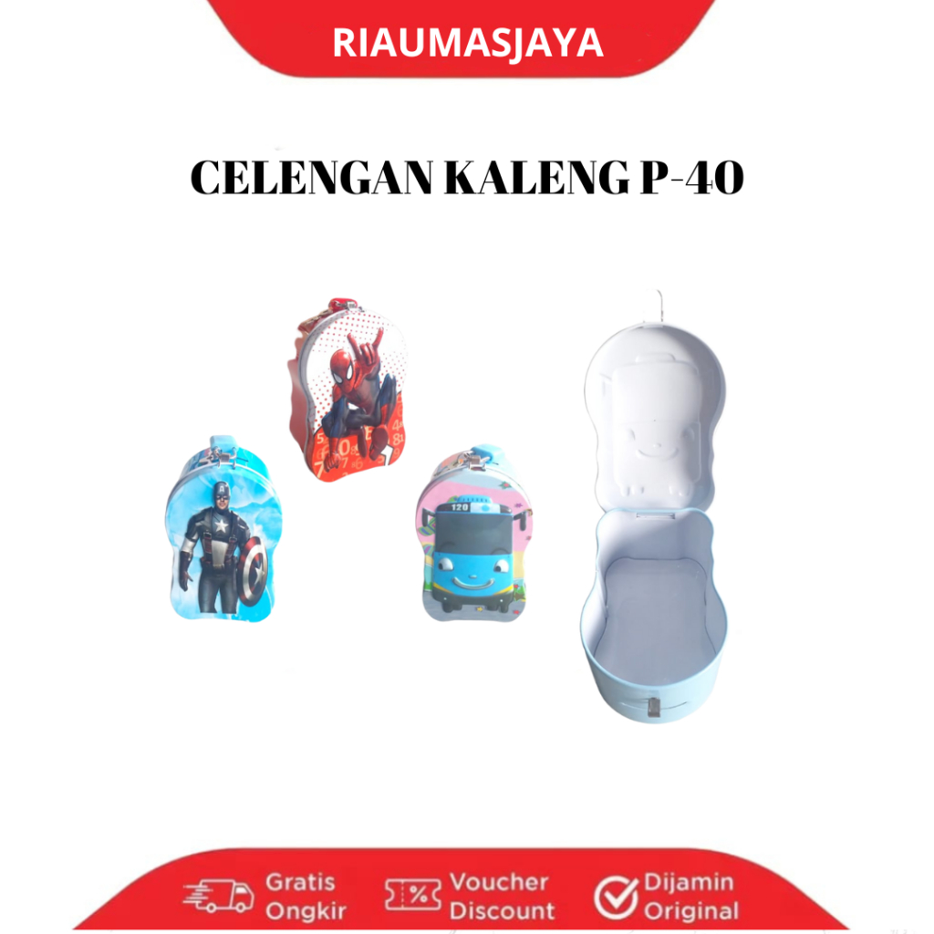 {}CELENGAN KALENG GEMBOK MOTIF COWOK/ KUNCI GEMBOK P-40