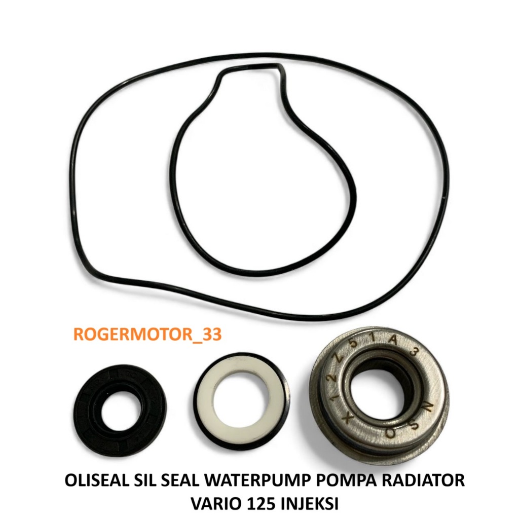 OLISEAL SEAL SIL WATERPUMP POMPA RADIATOR VARIO 125 FI INJEKSI VARIO MOTOMERU