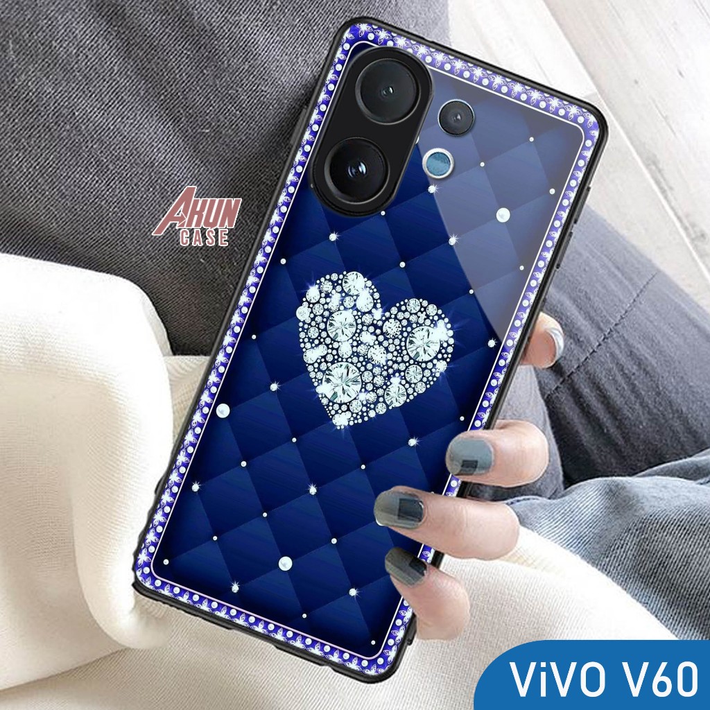 Softcase Glass Kaca  Vivo V60-  - Casing Hp Vivo V60-   - Case Hp Terbaru - Softcase Vivo V60- S271