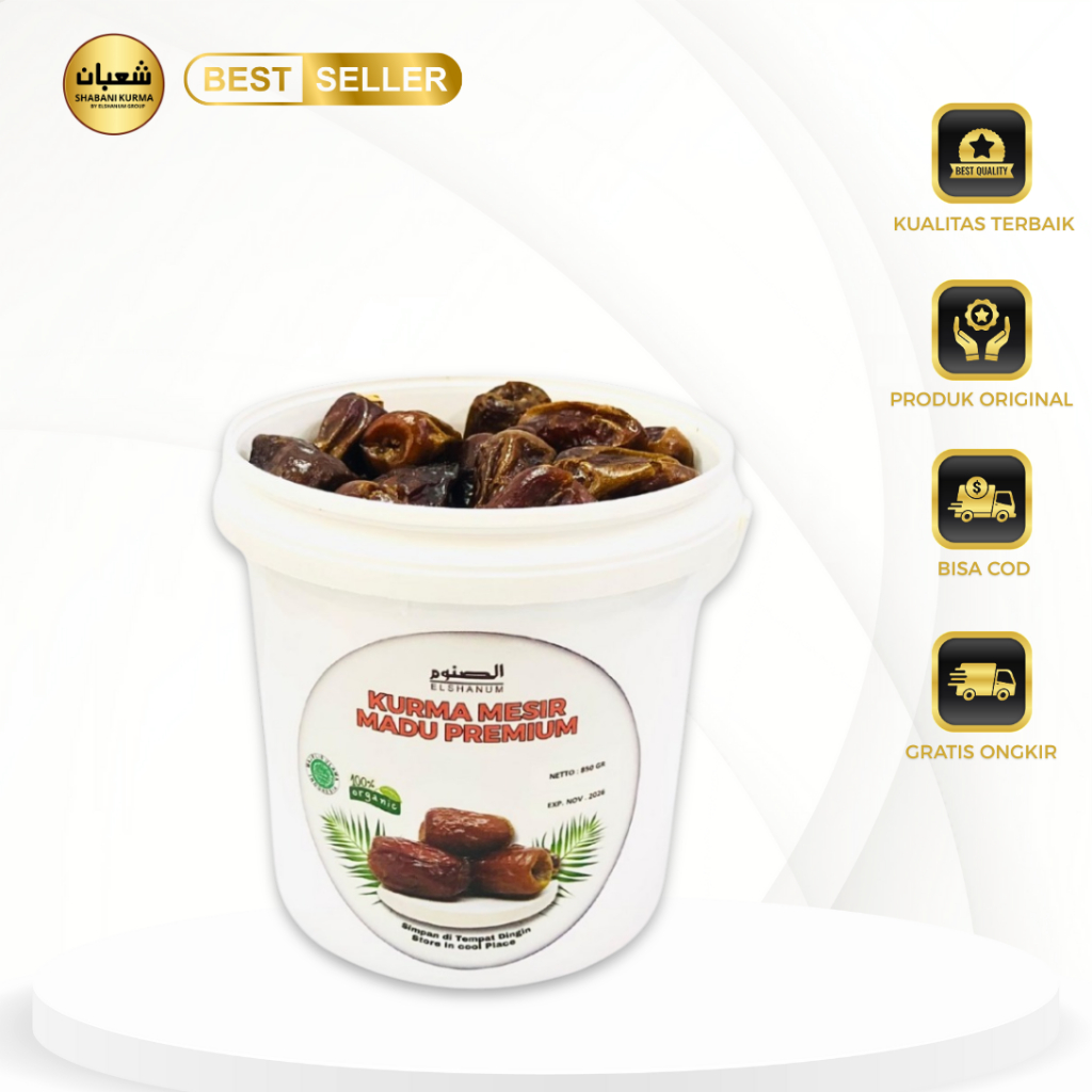 Golden Valley Ember 850gr /Kurma Mesir Golden Valley 850gr / Kurma Mesir Madu Premium/ Shabani kurma