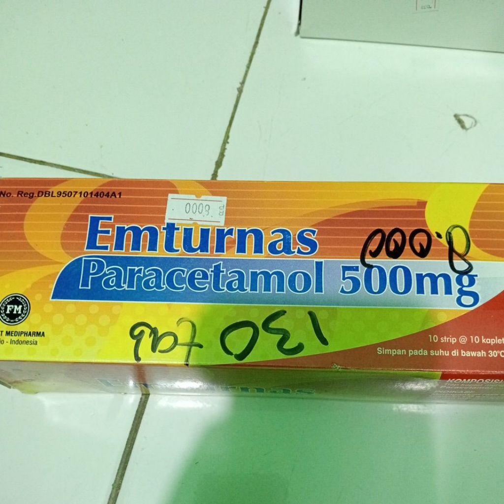 Emturnas paracetamol