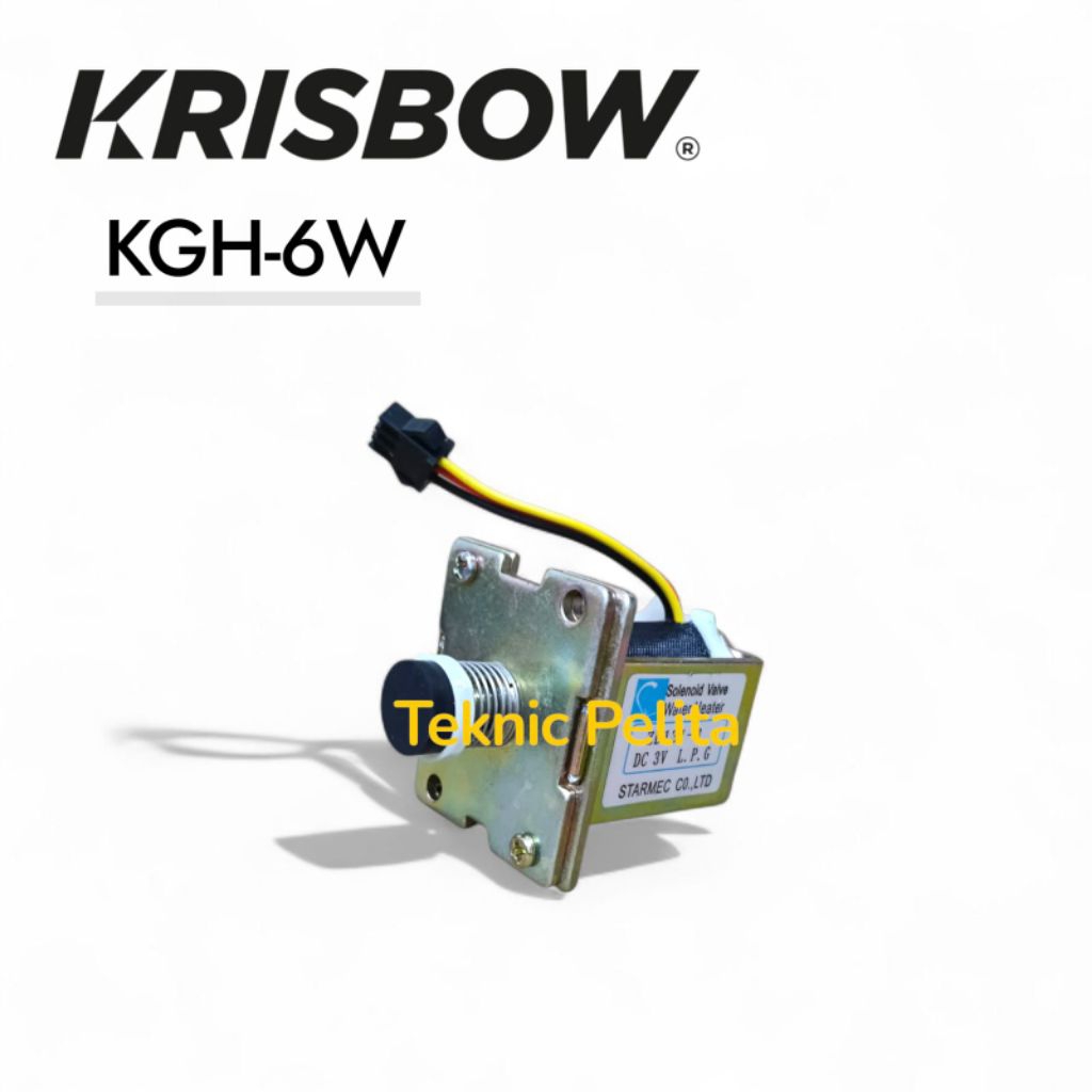 SELENOID WATER HEATER LPG GAS PEMANAS AIR KRISBOW KGH-6W