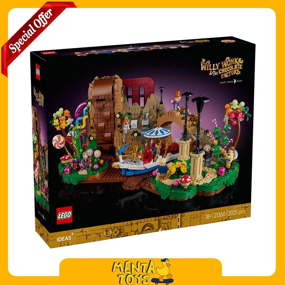 LEGO Ideas 21360 Willy Wonka & the Chocolate Factory