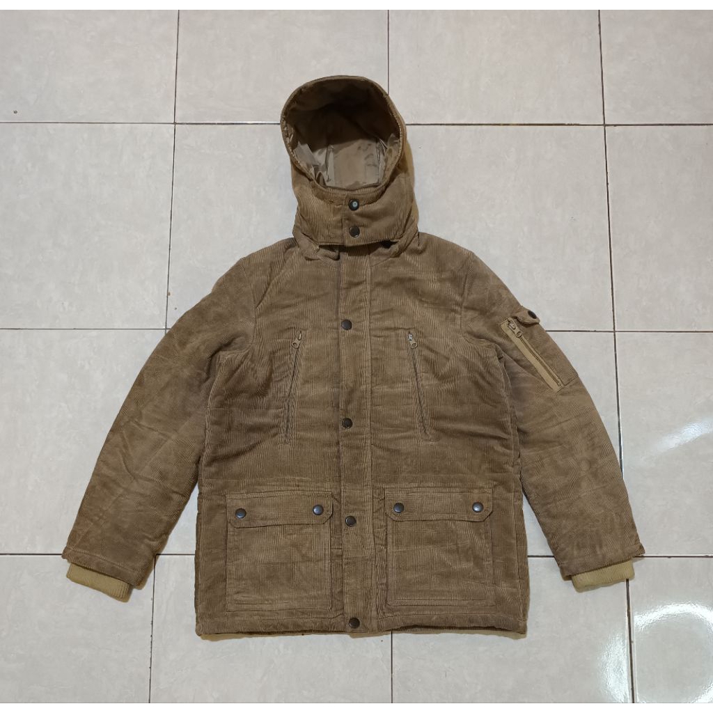 Tactical Hooded Corduroy Jacket Global*Work