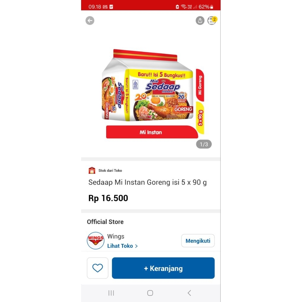 mie sedap goreng isi 5