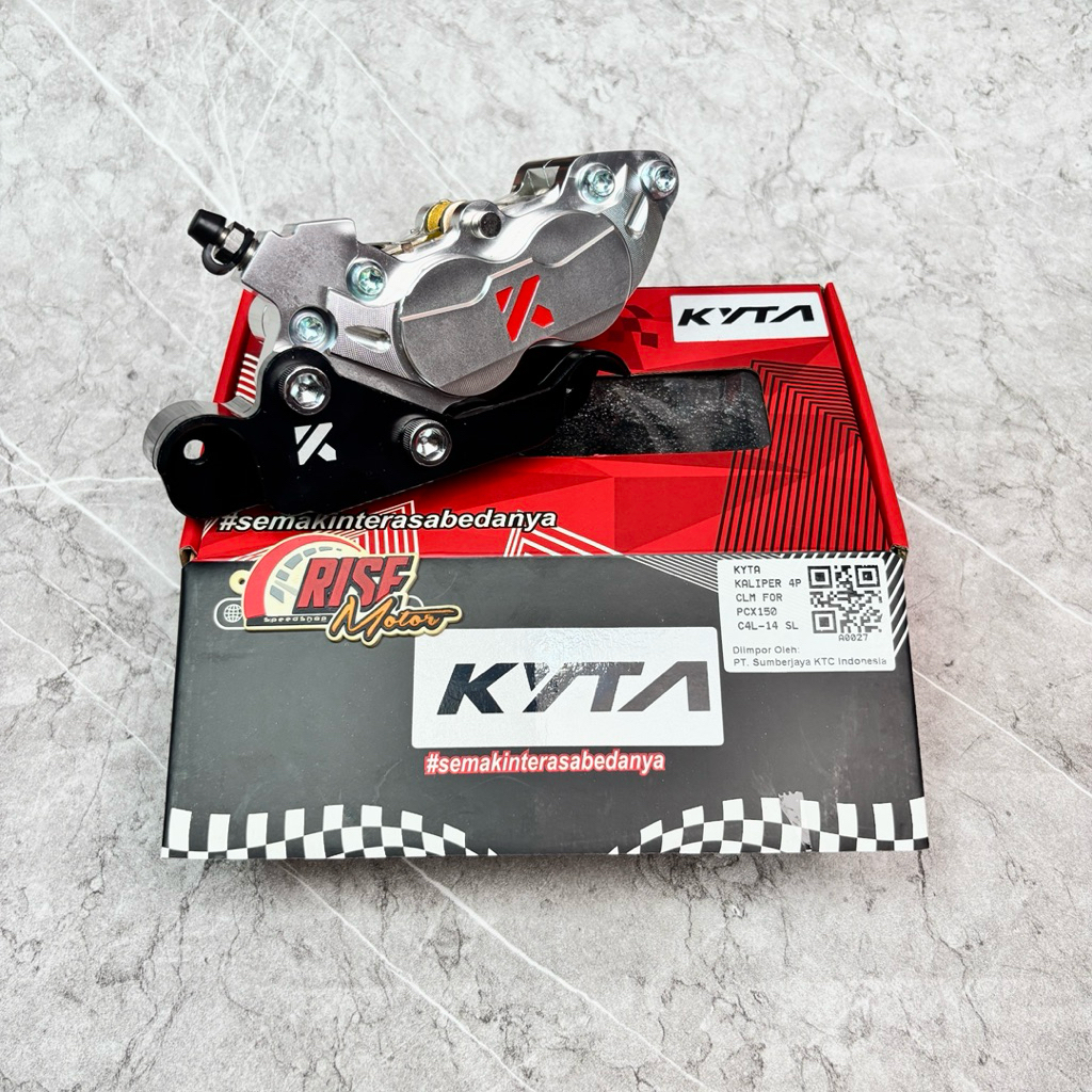 KALIPER KTC KYTA PCX 150 PCX 160 4 PISTON CLM SILVER
