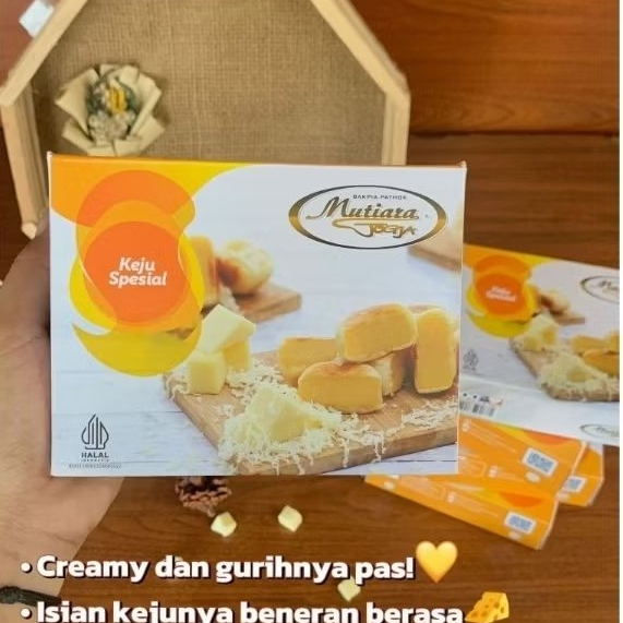 Bakpia Pathok Mutiara Jogja rasa Keju isi 15