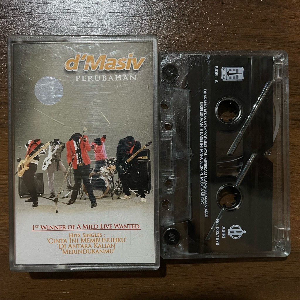 Kaset pita - D'masiv - Perubahan