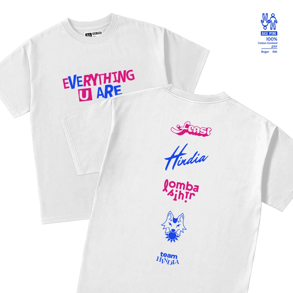 T-Shirt Hindia X Feast. X Lomba Sihir V.3