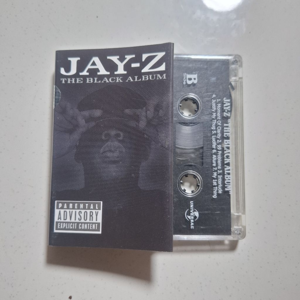 Kaset Pita Jay-Z The Black Album Second