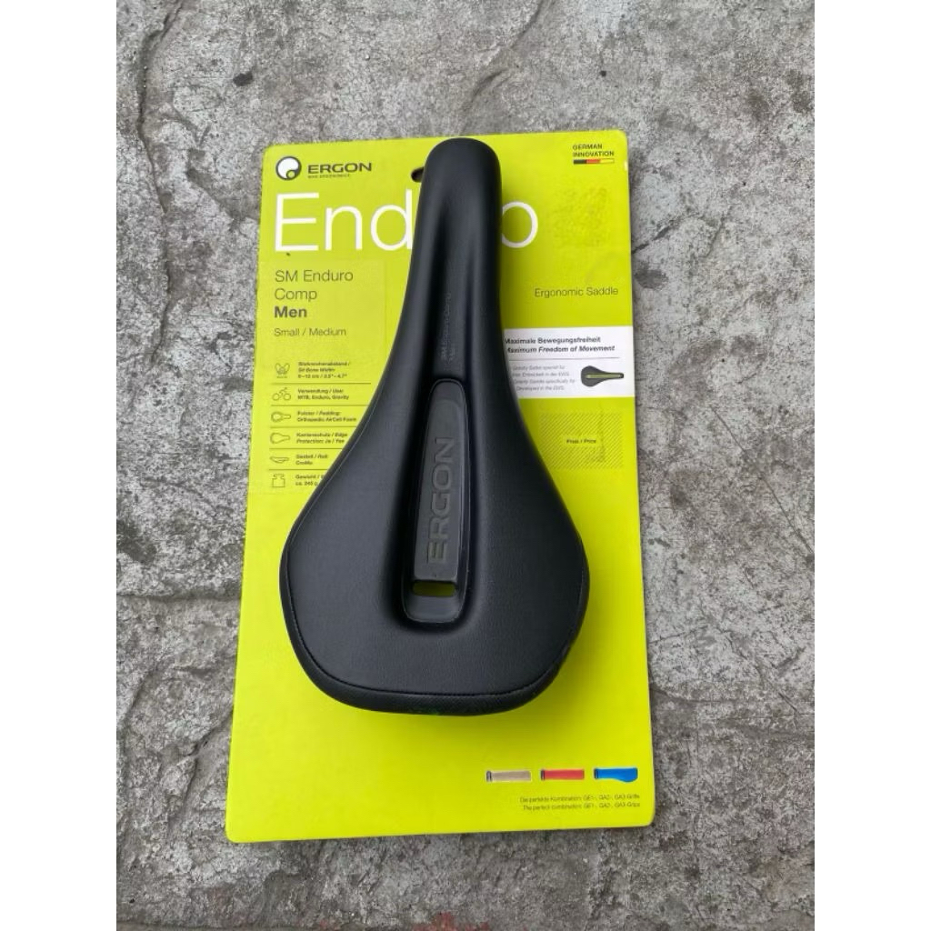 Sadel Ergon Enduro Comp Men Stealth Saddle Ergon Enduro
