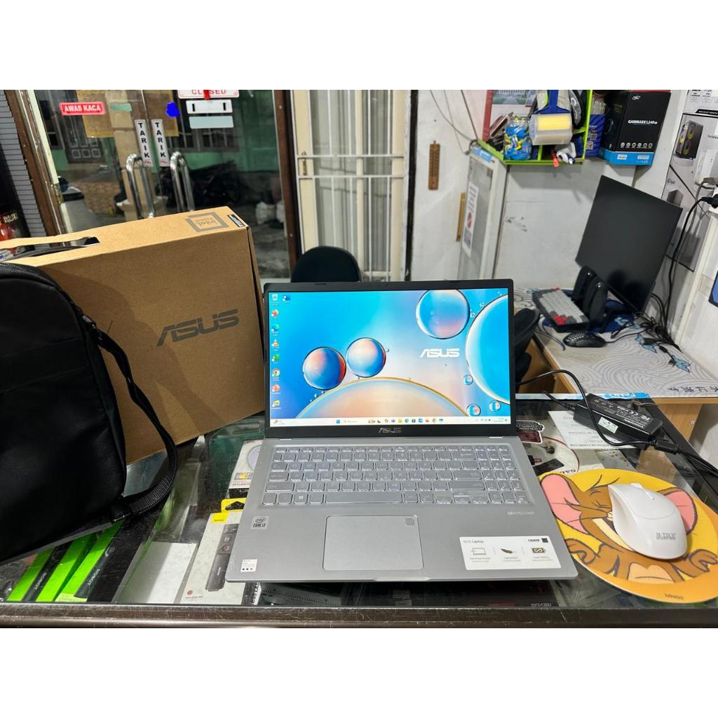 READY LAPTOP BEKAS ASUS A516JAO-VIPS3510 I3 1005G1 RAM 12GB SSD 512GB BEKAS KONDISI NORMAL
