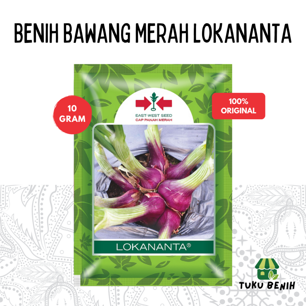 Benih Bawang Merah Lokananta 10 Gram - Cap Panah Merah