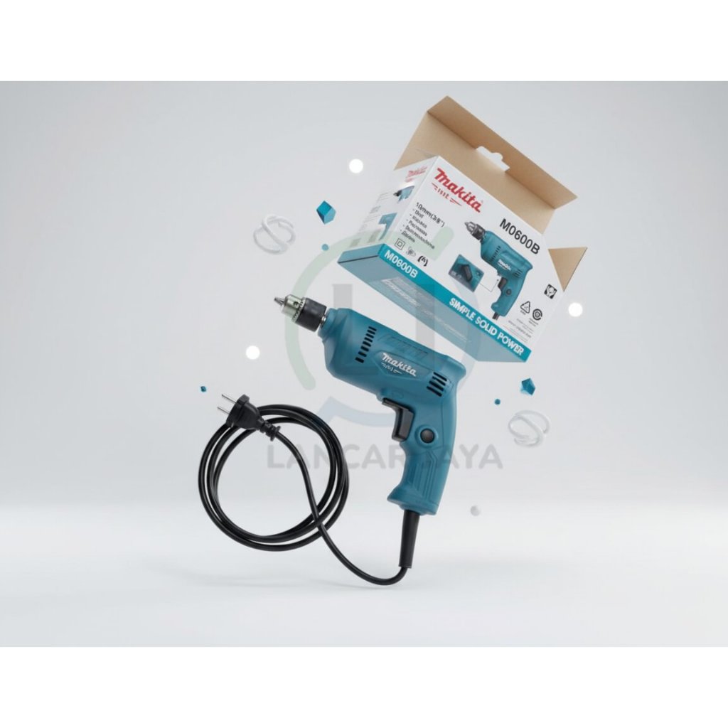 Bor Besi 10mm MAKITA M 0600B Electric Drill / Bor Makita Original