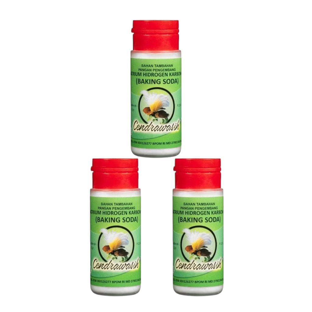 Baking soda/Soda kue Cendrawasih Botol 25gr