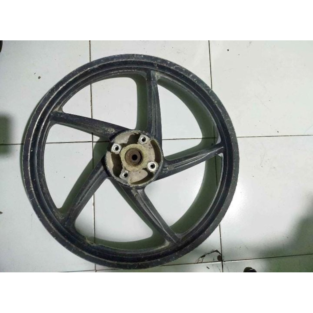 resing supra dd belakang/velg racing supra x 125 double disc