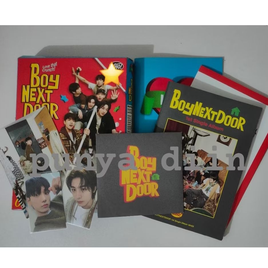 Album Unsealed Boynextdoor Crunch Weverse No genre Season greetings 2025 weverse 19.99 Sungho Riwoo 