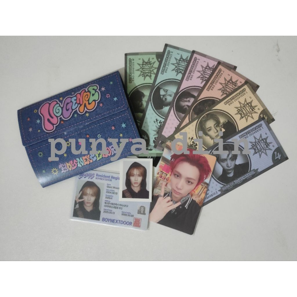 Album Unsealed Boynextdoor No genre weverse Taesan Red hair BND Album murah