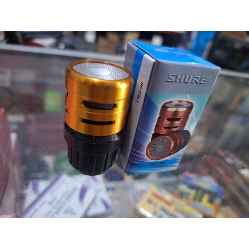 Spul spool Microphone SHURE PRO 98 Spoel Mic Spul Mik JERNIH PEKA